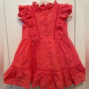 Janie and Jack Pink Dress with Bloomers